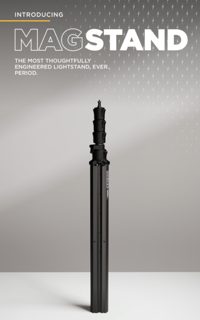 MagStand professional lighting gear for photographers and videographers