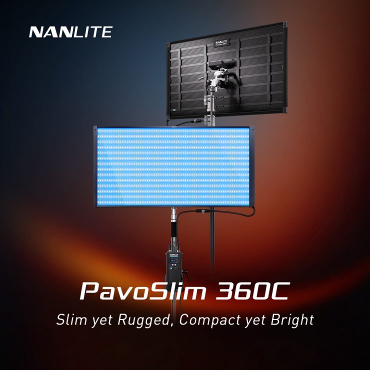 Nanlite PavoSlim 360C 370W RGBWW soft LED panel