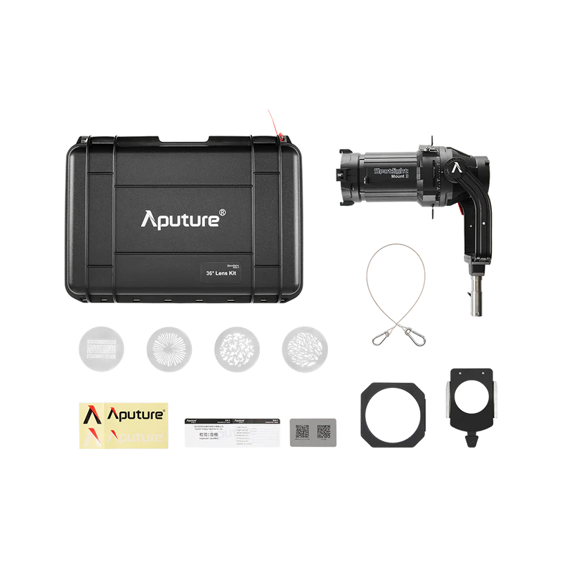 Complete Aputure Spotlight Mount II kit